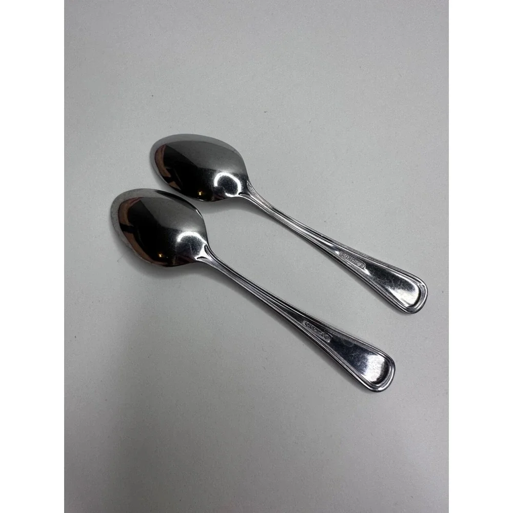 Oneida New Rim Stainless Flatware Replacement Set 2 Teaspoon